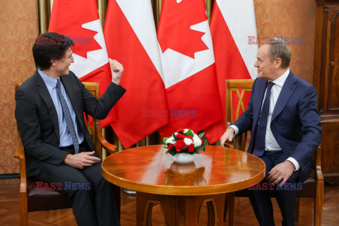 Premier Kanady Justin Trudeau z wizytą w Polsce