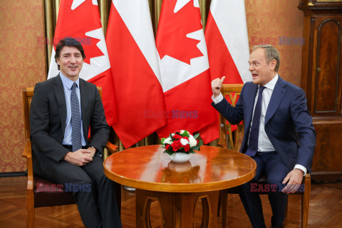 Premier Kanady Justin Trudeau z wizytą w Polsce