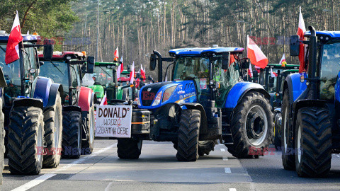 Nadgraniczna blokada polskich rolników