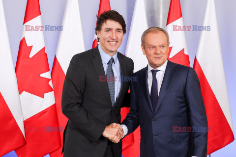 Premier Kanady Justin Trudeau z wizytą w Polsce