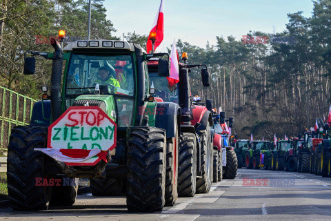 Nadgraniczna blokada polskich rolników