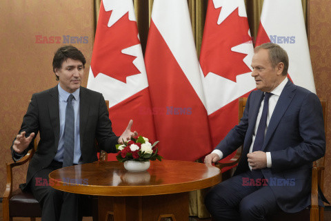 Premier Kanady Justin Trudeau z wizytą w Polsce