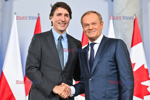 Premier Kanady Justin Trudeau z wizytą w Polsce