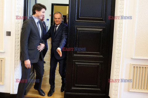 Premier Kanady Justin Trudeau z wizytą w Polsce