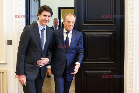 Premier Kanady Justin Trudeau z wizytą w Polsce