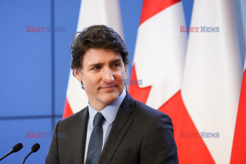 Premier Kanady Justin Trudeau z wizytą w Polsce