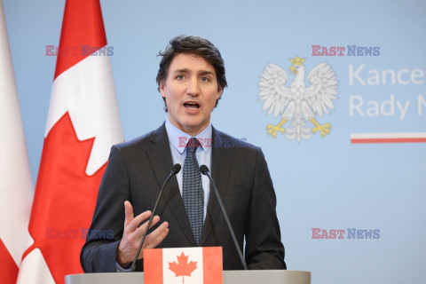 Premier Kanady Justin Trudeau z wizytą w Polsce