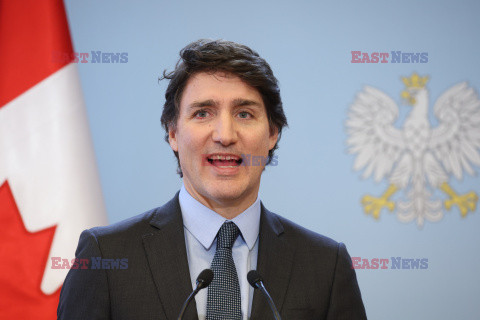 Premier Kanady Justin Trudeau z wizytą w Polsce