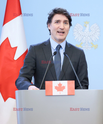 Premier Kanady Justin Trudeau z wizytą w Polsce