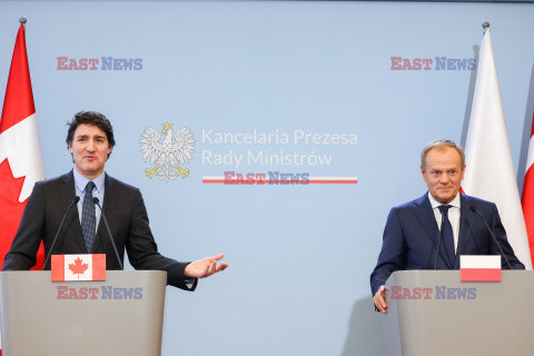 Premier Kanady Justin Trudeau z wizytą w Polsce