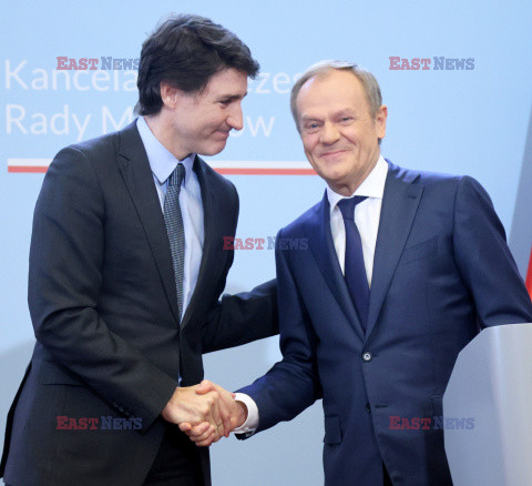 Premier Kanady Justin Trudeau z wizytą w Polsce