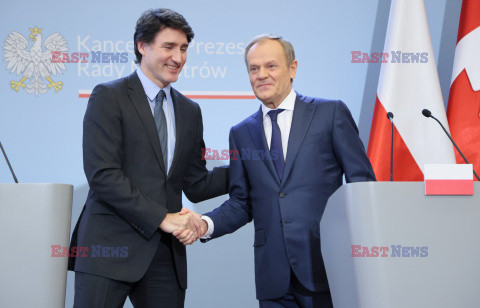 Premier Kanady Justin Trudeau z wizytą w Polsce