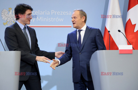 Premier Kanady Justin Trudeau z wizytą w Polsce