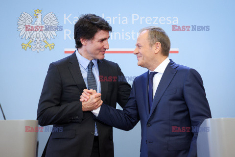 Premier Kanady Justin Trudeau z wizytą w Polsce