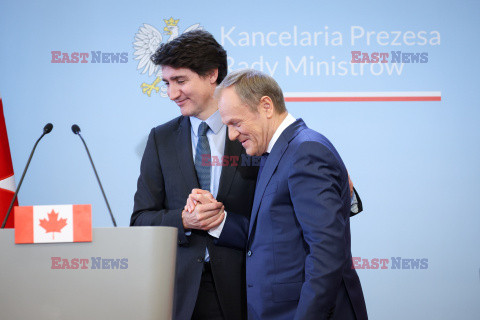 Premier Kanady Justin Trudeau z wizytą w Polsce