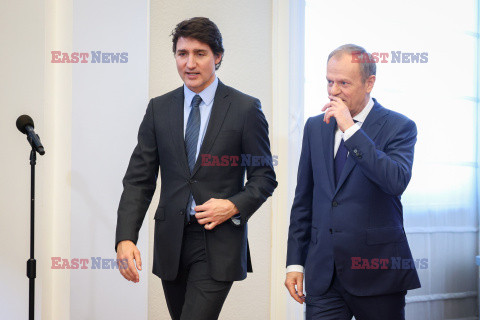 Premier Kanady Justin Trudeau z wizytą w Polsce