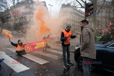 Protest klimatyczny w Paryżu