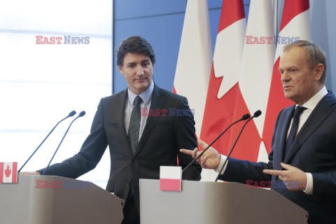 Premier Kanady Justin Trudeau z wizytą w Polsce