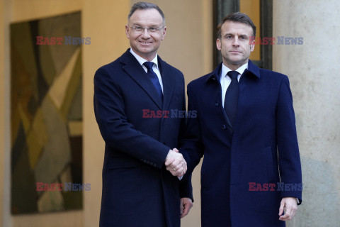 Prezydent Andrzej Duda w Paryżu