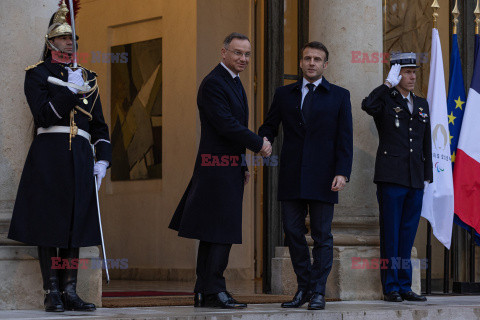 Prezydent Andrzej Duda w Paryżu