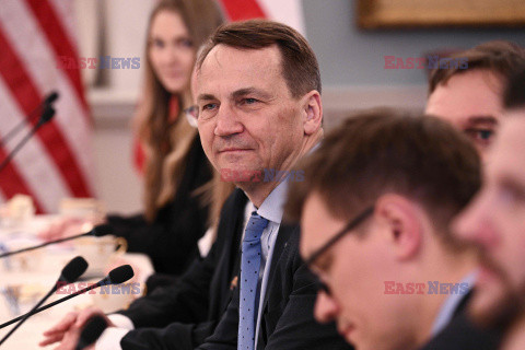 Minister Sikorski spotkał się z sekretarzem Blinkenem