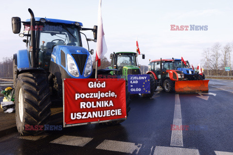 Protest rolników w Warszawie