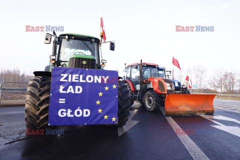 Protest rolników w Warszawie