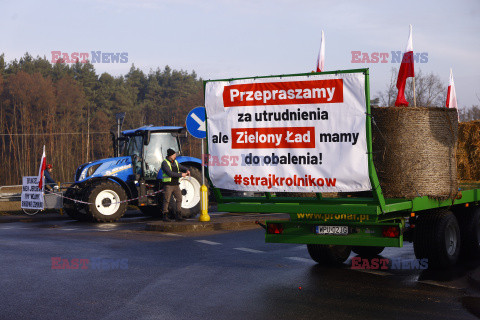 Protest rolników w Warszawie