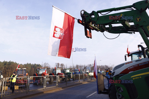 Protest rolników w Warszawie