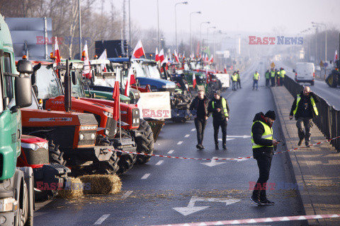 Protest rolników w Warszawie