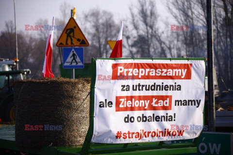 Protest rolników w Warszawie