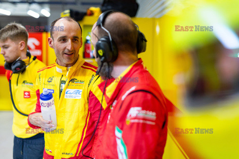 Robert Kubica za kierdownicą Ferrari z AF Corse