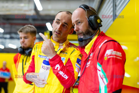 Robert Kubica za kierdownicą Ferrari z AF Corse