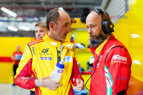 Robert Kubica za kierdownicą Ferrari z AF Corse