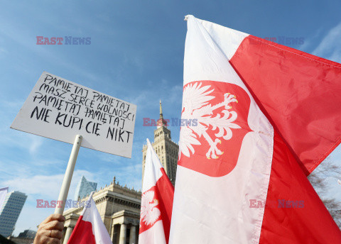 Protest rolników w Warszawie