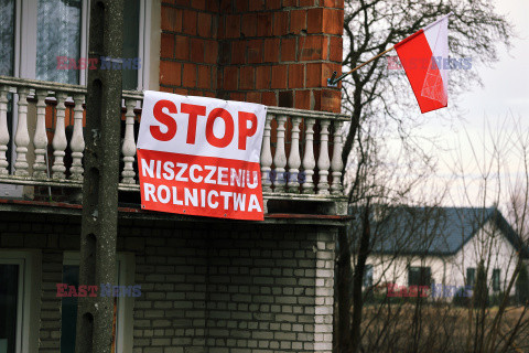 Protest rolników w Warszawie