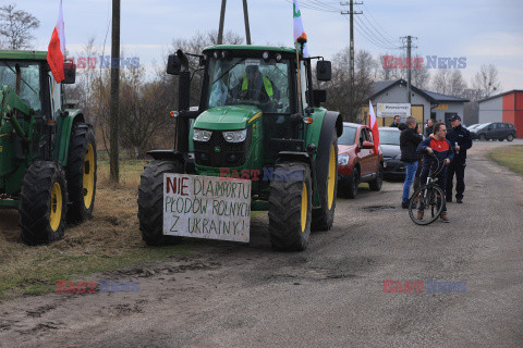 Protest rolników w Warszawie