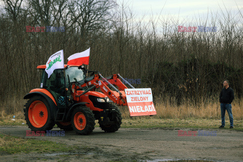 Protest rolników w Warszawie