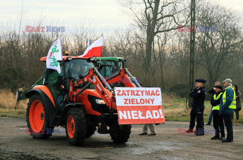 Protest rolników w Warszawie