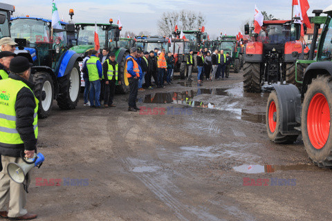 Protest rolników w Warszawie