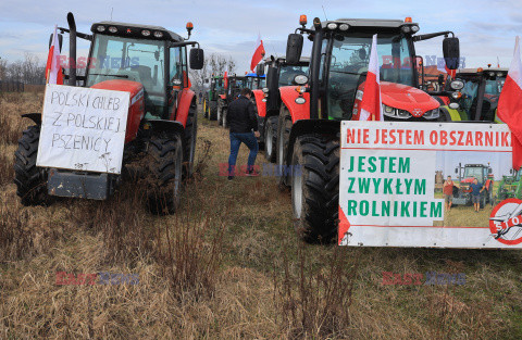 Protest rolników w Warszawie