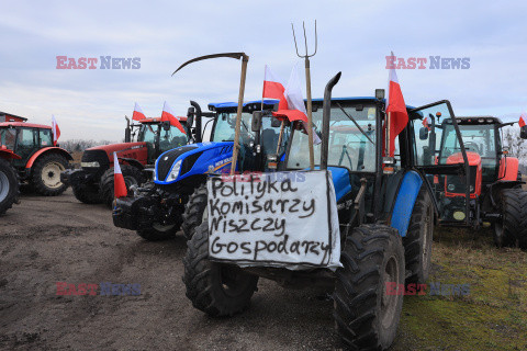 Protest rolników w Warszawie