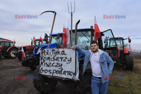 Protest rolników w Warszawie