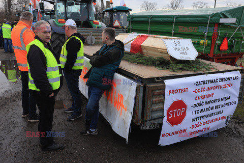 Protest rolników w Warszawie