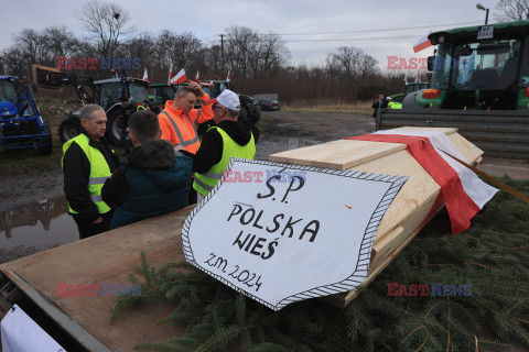 Protest rolników w Warszawie