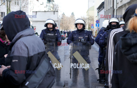 Eksmisja squatu Zaczyn na warszawskiej Pradze