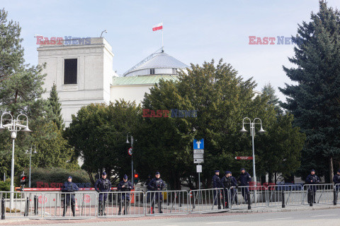 Protest rolników w Warszawie