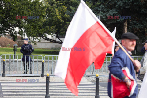 Protest rolników w Warszawie