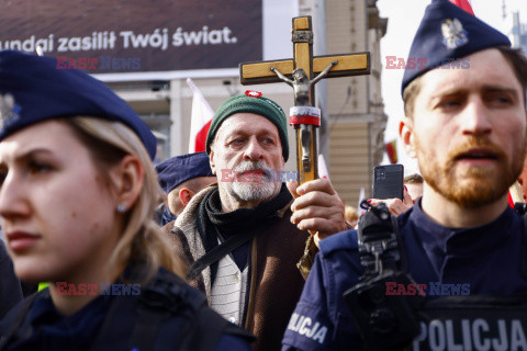 Protest rolników w Warszawie