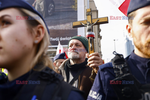 Protest rolników w Warszawie